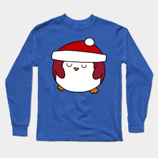 Fat Round Penguin Long Sleeve T-Shirt